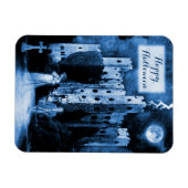 Magnet Flexible Hauné Château Gothic Happy Halloween (Horizontal)
