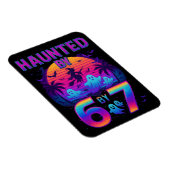 Magnet Flexible Haunted par 67 Funny Halloween Meme (Côté Droit)