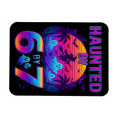 Magnet Flexible Haunted par 67 Funny Halloween Meme (Horizontal)