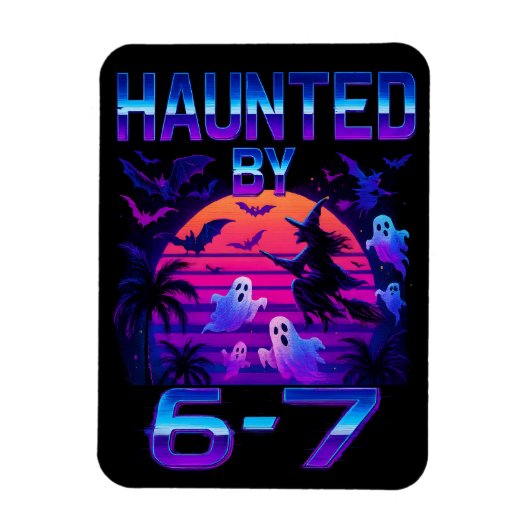 Magnet Flexible Haunted par 67 Funny Halloween Meme (Vertical)