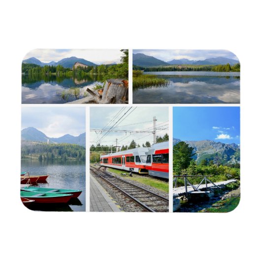 Magnet Flexible Hautes montagnes du Tatra (Horizontal)