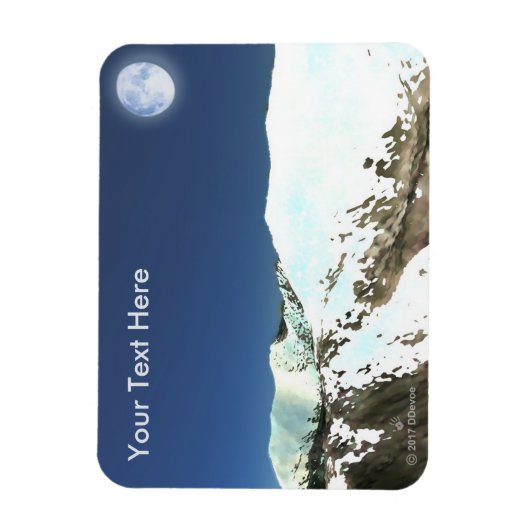 Magnet Flexible Hauts sommets - Air léger (Vertical)