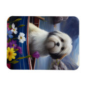 Magnet Flexible Havanais en pagaie : une aventure Pittoresque (Horizontal)