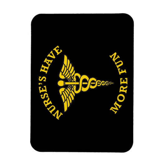 Magnet Flexible Have More Fun Caduceus (Vertical)