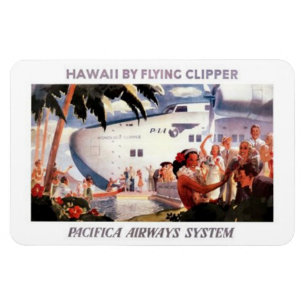 Magnet Flexible Hawaï vintage, Etats-Unis -