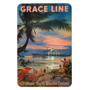 Magnet Flexible Hawaï vintage, Etats-Unis -