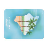 Magnet Flexible Hawaii Grande île (Horizontal)