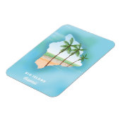 Magnet Flexible Hawaii Grande île (Côté Gauche)