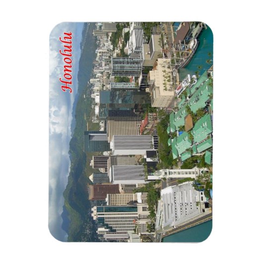 Magnet Flexible Hawaii - Honolulu - (Vertical)