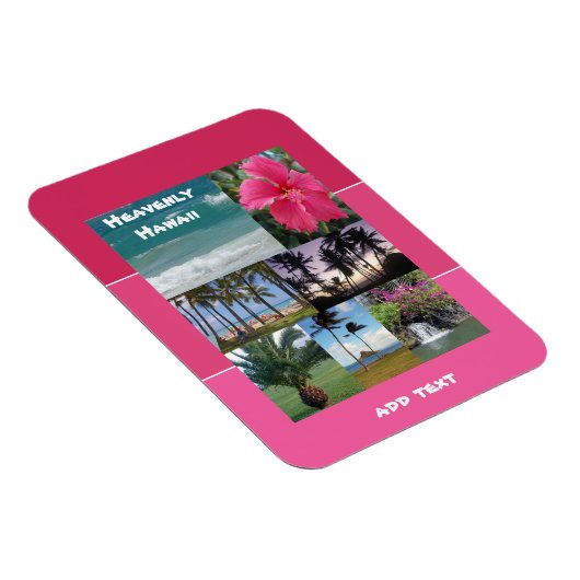 Magnet Flexible Hawaii paradisiaque (Côté Droit)