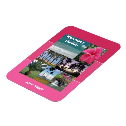 Magnet Flexible Hawaii paradisiaque (Côté Gauche)