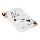 Magnet Flexible Hawaii State Destination Rustic Enregistrer la dat (Côté Droit)