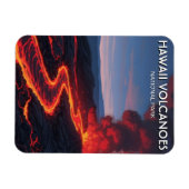 Magnet Flexible Hawaii Volcanoes National Park Travel (Horizontal)