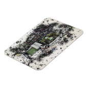 Magnet Flexible Headingley Cricket & Rugby Stadiums, Leeds (Côté Gauche)