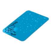 Magnet Flexible Heart with Flower and Butterfly (Côté Gauche)