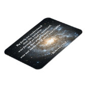 Magnet Flexible Hébreux 11:3 L'aimant de la création de Dieu (Côté Gauche)