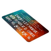 Magnet Flexible Hebrew Modeh Ani Jewish Prayer for Kids (Côté Droit)
