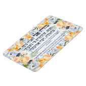Magnet Flexible Hebrew Modeh Ani Juif matin Gratitude prière (Côté Gauche)