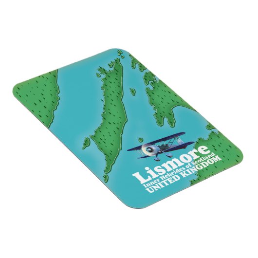 Magnet Flexible Hébrides intérieures d'Écosse, Lismore. (Côté Droit)