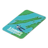 Magnet Flexible Hébrides intérieures d'Écosse, Lismore. (Côté Gauche)