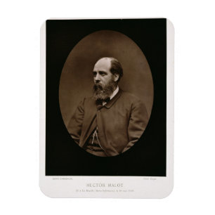 Magnet Flexible Hector Malot (1830-1907), de la Galerie Contempora