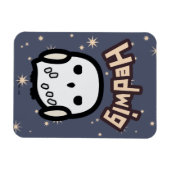 Magnet Flexible Hedwig Personnage de Dessin Animé (Horizontal)