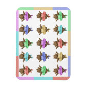 Magnet Flexible Helene circus performer (Vertical)