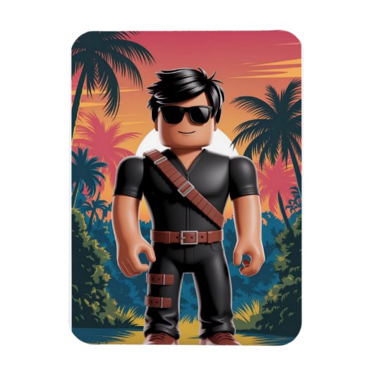 Magnet Flexible Hello summer (Vertical)