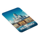 Magnet Flexible Helsinki Finlande Voyages (Côté Droit)