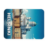 Magnet Flexible Helsinki Finlande Voyages (Horizontal)