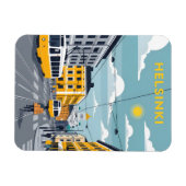 Magnet Flexible Helsinki Tram – Urban Finland Cityscape (Horizontal)