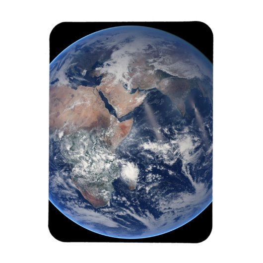 Magnet Flexible Hémisphère Est Sur La Planète Terre. (Vertical)