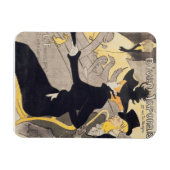 Magnet Flexible Henri de Toulouse-Lautrec | Publicité d'affiche 'L (Horizontal)