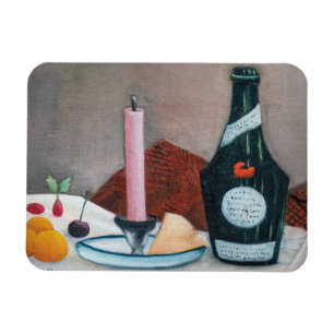 Magnet Flexible Henri Rousseau - La bougie rose