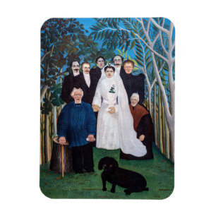 Magnet Flexible Henri Rousseau - La fête de mariage