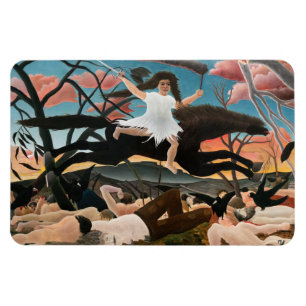 Magnet Flexible Henri Rousseau - La guerre