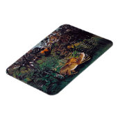 Magnet Flexible Henri Rousseau - Le lion affamé (Côté Gauche)