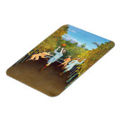 Magnet Flexible Henri Rousseau - Les joueurs de football (Côté Gauche)