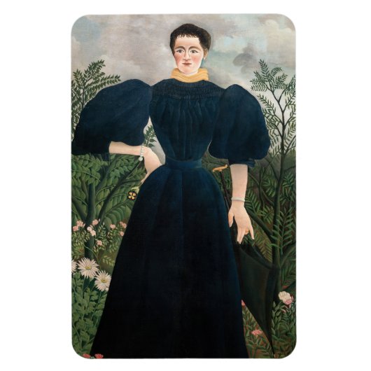 Magnet Flexible Henri Rousseau - Portrait de Madame M. (Vertical)
