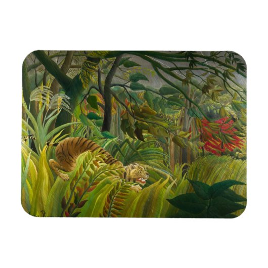 Magnet Flexible Henri Rousseau - Surpris ! (Horizontal)