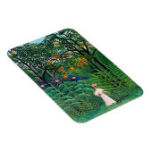 Magnet Flexible Henri Rousseau - Une femme marche dans une forêt e (Côté Droit)