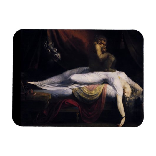 Magnet Flexible Henry Fuseli La Peinture Nightmare (Horizontal)