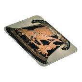 Magnet Flexible Hérakles en difficulté, détail d'un grenier rouge (Côté Droit)