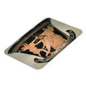 Magnet Flexible Hérakles en difficulté, détail d'un grenier rouge (Côté Gauche)