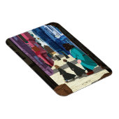 Magnet Flexible Hermione, HARRY POTTER™ & Hagrid dans Diagon Alley (Côté Droit)