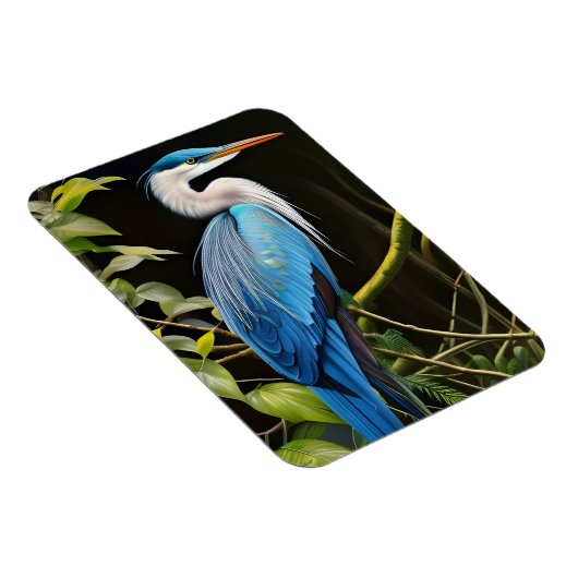 Magnet Flexible Héron bleu (Côté Droit)