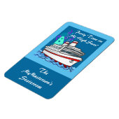 Magnet Flexible Heure de la fête Croisière bateau Marqueur de port (Côté Gauche)