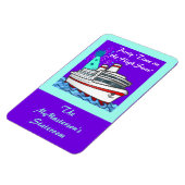 Magnet Flexible Heure de la fête Croisière bateau Marqueur de port (Côté Gauche)
