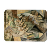 Magnet Flexible Heure de pointe, New York par Max Weber, Cubisme V (Horizontal)