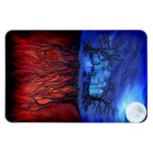 Magnet Flexible Heure de sorcellerie, entre Ciel et Enfer (Horizontal)